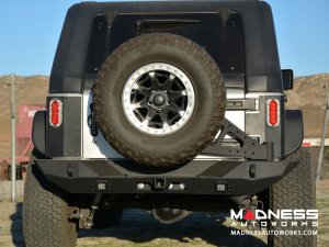 Jeep Wrangler JK Tire Carrier - Black - (ADD ON FOR RS-10 & 11) Jeep Wrangler JK Tire Carrier - Black - (ADD ON FOR RS-10 & 11)